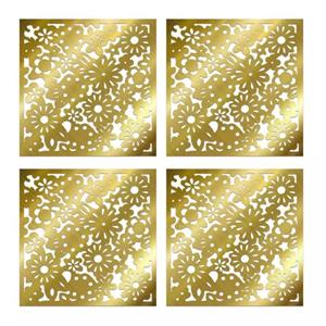 تایل سقفی بنی دکو مدل MC19 اندازه 60x60 سانتی متر مجموعه 4 عددی