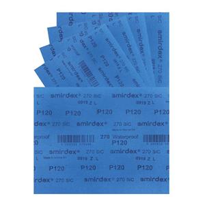 ورق سنباده اسمیردکس مدل P120 SIC بسته 5 عددی