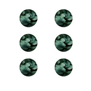 زیر لیوانی طرح گلبرگ کد 8535 بسته 6 عددی