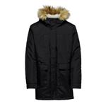 کاپشن مردانه اونلی اند سانز مدل LONG PARKA 001