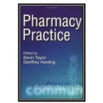 کتاب Pharmacy Practice اثر Kevin M. G. Taylor and Geoffrey Harding انتشارات مؤلفین طلایی