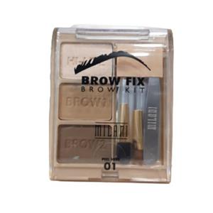 پالت سایه ابرو میلانی مدل brow fix شماره 01 