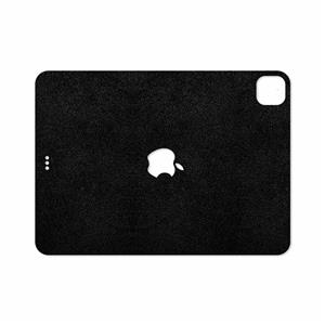 برچسب پوششی ماهوت مدل Black-Chamois-Leather مناسب برای تبلت اپل iPad Pro 11 (GEN 2) 2020 A2228 MAHOOT Cover Sticker for Apple 