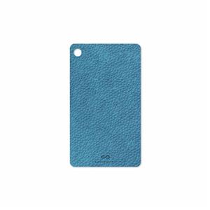 برچسب پوششی ماهوت مدل Blue-Leather مناسب برای تبلت لنوو Tab M7 2019 MAHOOT Blue-Leather Cover Sticker for Lenovo Tab M7 2019