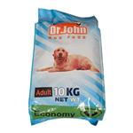 غذای خشک سگ دکتر جان مدل اکونومی وزن 10 کیلوگرم