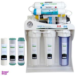 دستگاه تصفیه کننده آب آکوآ اسپرینگ مدل SF4707 به همراه فیلتر مدل 01 مجموعه 3 عددی