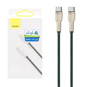 کابل تبدیل USB-C به USB-C باسئوس مدل CATJK-D06 طول 2 متر