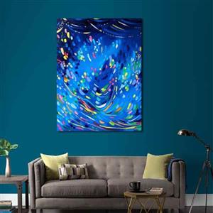 تابلو بوم طرح آبستره کد ART-2823