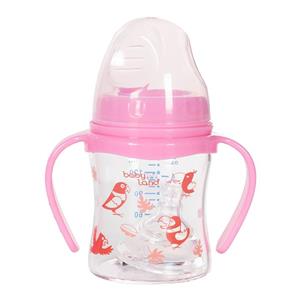 شیشه شیر بیبی لند مدل دسته دار  کد 496 گنجایش 150 میلی لیتر