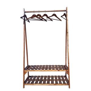 رگال لباس مدل خزر به همراه چوب لباسی