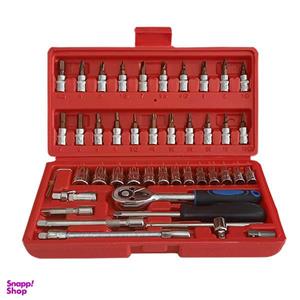 مجموعه 46 عددی آچار و سری بکس اسرانوی مدل DI-SR.1446 سایز 1.4 اینچ
