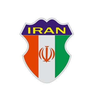برچسب بدنه خودرو طرح پرچم ایران کد 1114
