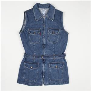 جلیقه زنانه مدل جین بلند