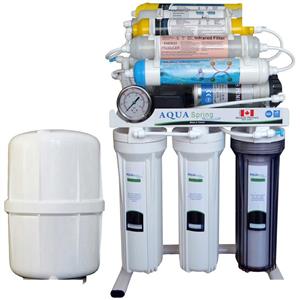 دستگاه تصفیه کننده آب آکوآ اسپرینگ مدل NF3950 به همراه فیلتر مدل 01 مجموعه 3 عددی