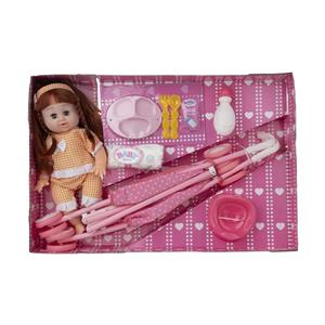 عروسک بیبی بورن طرح نوزاد مدل VSD20-1 ارتفاع 35 سانتی متر