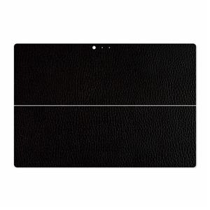 برچسب پوششی ماهوت مدل Black-Leather مناسب برای تبلت مایکروسافت Surface Pro 3 2014 MAHOOT Black-Leather Cover Sticker for Microsoft Surface Pro 3 2014