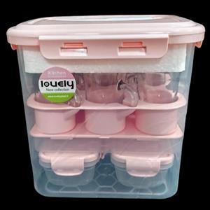 سبد پیک نیک 15 پارچه لاولی کد 212