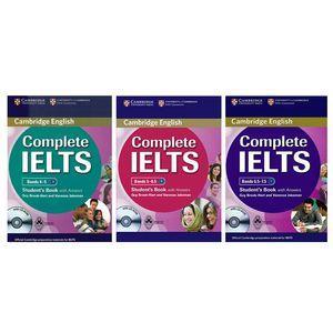 کتاب Cambridge English Complete IELTS اثر Guy Brook-Hart And Vanessa Jakeman انتشارات اشتیاق نور سه جلدی