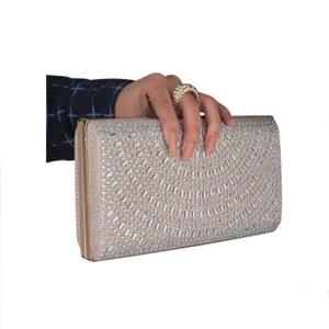کیف مجلسی زنانه مدل نگین دار