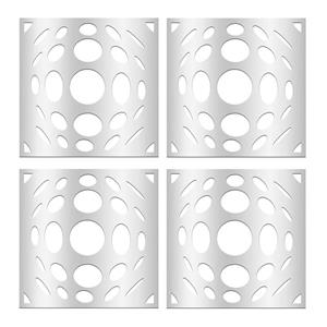 تایل سقفی آسمان مجازی بنی دکو مدل MC25 اندازه 60x60 سانتی متر مجموعه 4 عددی