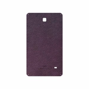 برچسب پوششی ماهوت مدل Purple-Leather مناسب برای تبلت سامسونگ Galaxy Tab 4 7.0 2014 T231