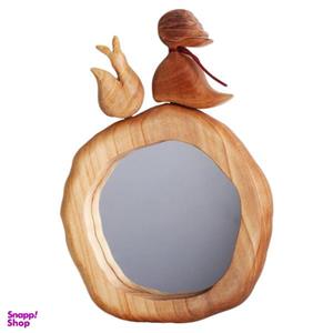 آینه چوبی کارکیا طرح شازده کوچولو کد W24