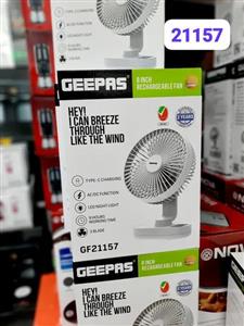 پنکه شارژی جیپاس GF21157 | خرید Geepas Rechargeable Fan