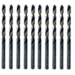 مته کبالت HSS مدل TN-CO8% Q10سایز 6.8 میلی متر بسته 10 عددی
