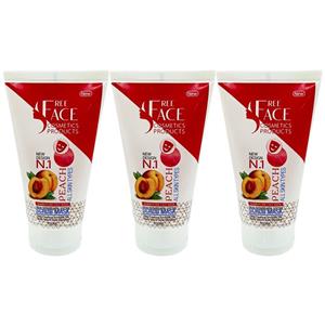 اسکراب لایه بردار پوست فری فیس مدل هلو حجم 150 میلی لیتر