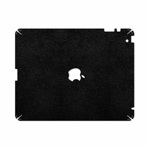 برچسب پوششی ماهوت مدل Black-Chamois-Leather مناسب برای تبلت اپل iPad 2 2011 A1395 MAHOOT Cover Sticker for Apple 