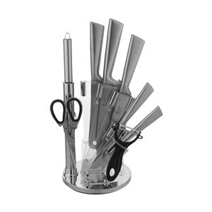 سرویس چاقو آشپزخانه 9 پارچه یونی هوم مدل RL-KS16