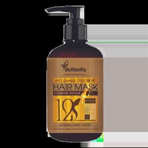 ماسک مو باترفلای مدل  Anti Damage - Treatment حجم 500 میلی لیتر