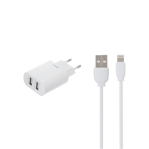 شارژر دیواری ریمکس مدل RP-U35 به همراه کابل تبدیل MicroUsb