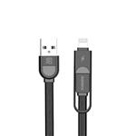 Remax YArDS USB To microUSB/Lightning Cable 1m