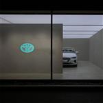 چراغ دیواری نئون دیزاین طرح Toyota-Logo-GL_TBL