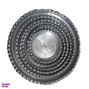 سینی طرح لب کنگره ای مدل  sahar مجموعه 6 عددی