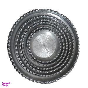 سینی طرح لب کنگره ای مدل  sahar مجموعه 6 عددی