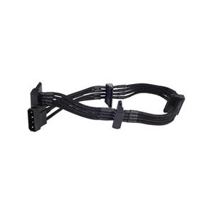 کابل برق 4 پین MOLEX سیلوراستون مدل SST-PP07-BTSB