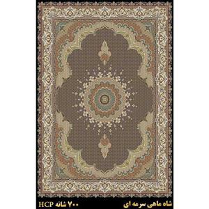 فرش ماشینی 700 شانه سورنا کاشان مدل شاه ماهی