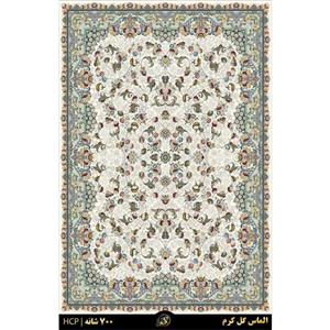فرش ماشینی 700 شانه سورنا کاشان مدل الماس گل