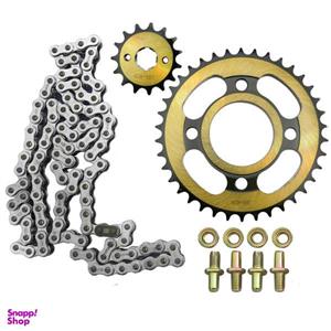 ست دنده زنجیر موتورسیکلت مدل 6S مناسب برای هوندا