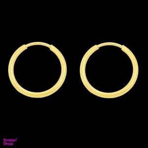 گوشواره طلا 18 عیار زنانه طلای مستجابی مدل مدا حلقه ای کد 670162 