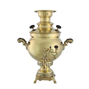 سماور زغالی عبدی مدل کلاسیک گنجایش 5 لیتر
