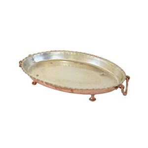 مرغ خوری مسی طرح بیض کد ma241