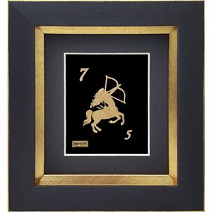 تابلو طلاکوب زرین هنر ایران مدل ماه تولد آذر