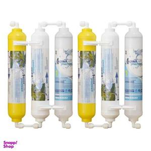 فیلتر تصفیه آب یخچال و فریزر آکوا پیورست مدل INLINE NSF 03 مجموعه 6 عددی