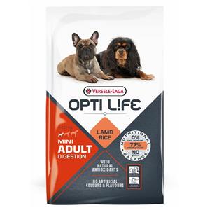 غذا خشک سگ ورسلاگا مدل mini adult digestion opti life وزن 2.5 کیلوگرم versele laga 2.5kg dog food 