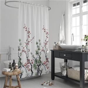 پرده حمام دلفین مدل jack-7766 سایز 180x200 سانتی متر