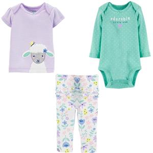 ست 3 تکه لباس نوزادی کارترز مدل 1344