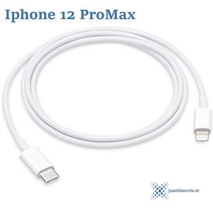 شارژر دیواری مدل 12promax به همراه کابل تبدیل لایتنینگ